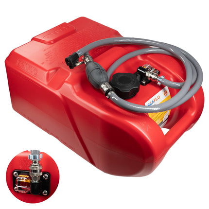 SeaFlo Luxe Benzinetank Set 12 liter Honda