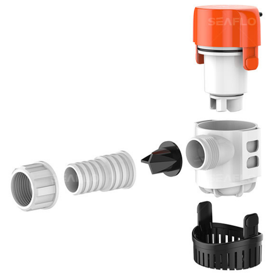 SeaFlo Niet-automatische Bilgepomp 12V 600GPH