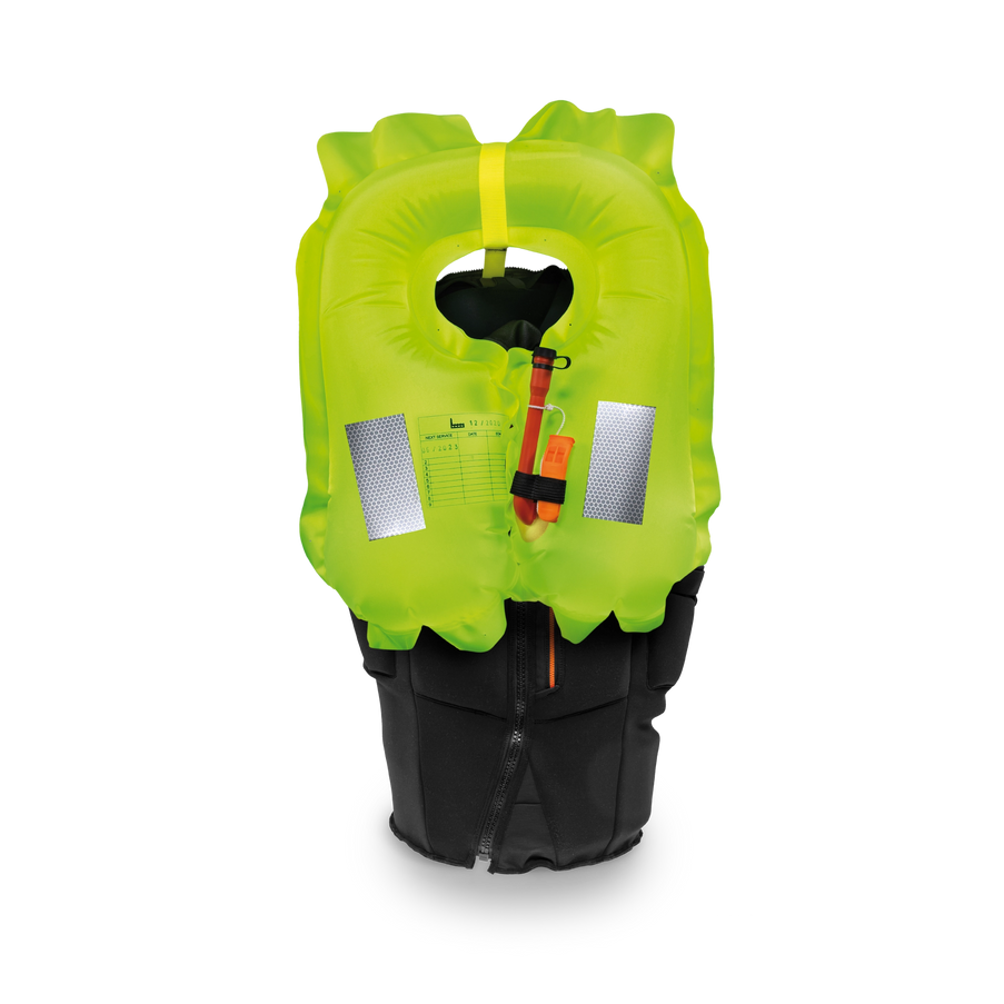 Secumar Impactvest Opblaasbaar 100N Zwart