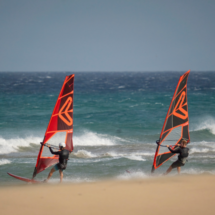 Severne Surfzeil Blade Antracite/Rood