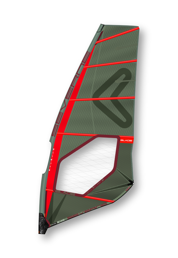 Severne Windsurfsegel Blade Grün/Rot