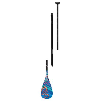 Starboard SUP 2022 Paddle ENDURO TIKI TECH WAVE M 26MM 3PCS ADJ CARBON S40
