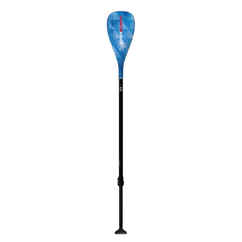 Starboard SUP 2022 Paddle ENDURO TIKI TECH BLUE L 29MM 3PCS ADJ CARBON S35 onderkant