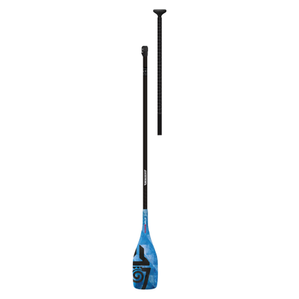 Starboard SUP 2022 Paddle LIMA TIKI TECH BLUE M 29MM 2PCS ADJ CARBON S35