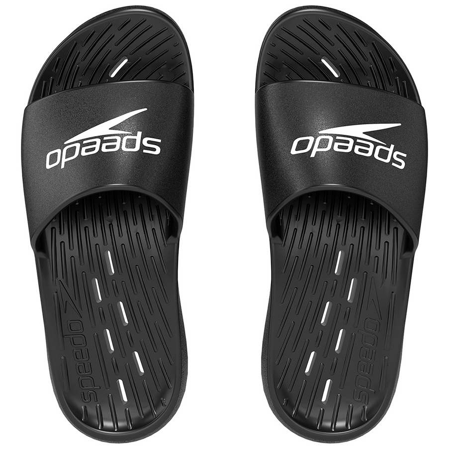 Speedo Badslippers Heren One Piece Zwart