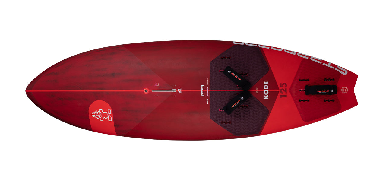 Starboard Kode CS Carbon Sandwich constructie