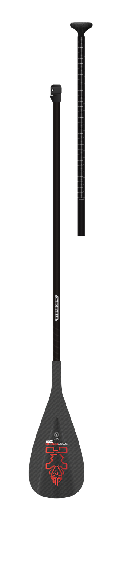 Starboard SUP 2024 Paddle ENDURO CARBON FOIL L / 29MM 2PCS ADJ. PREPREG CARBON S35