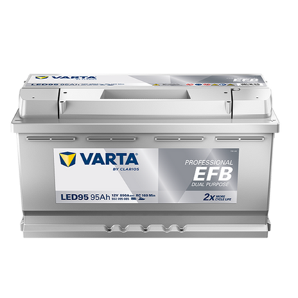 Varta Professional Batterie für zwei Zwecke 12V 90Ah
