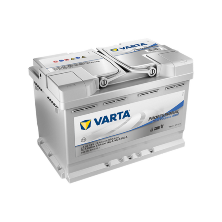 Varta Professional AGM Accu Dual Purpose 12V 70Ah