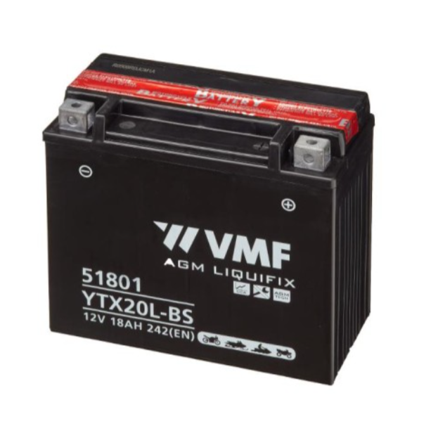 VMF Powersport Accu 12V 18Ah YTX20L-BS