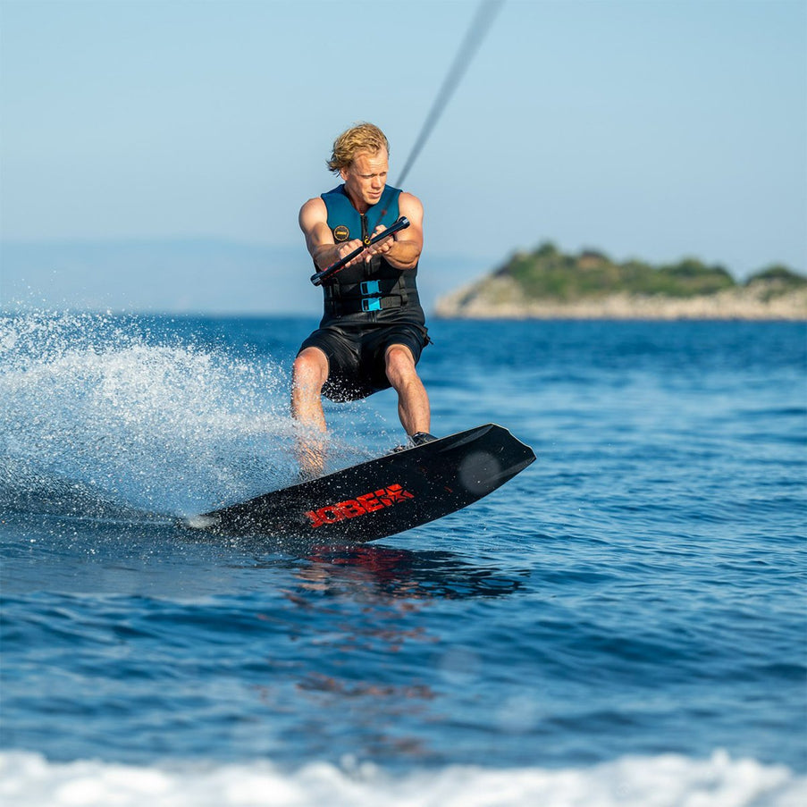 Watersportsonline.nl JOBE Wakeboard Logo met Wakeboard Bindingen Unit
