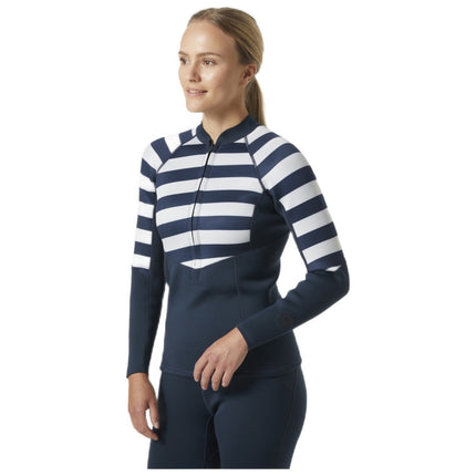 Helly Hansen Neopreen Top Dames Donkerblauw/Wit