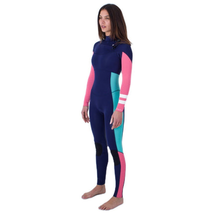 Hurley Wetsuit Dames Advantage 3/2mm Blauw/Roze